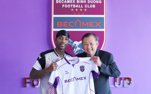 Chuyển nhượng V-League: Bình Dương bổ sung ngoại binh “chia lửa” với Tiến Linh