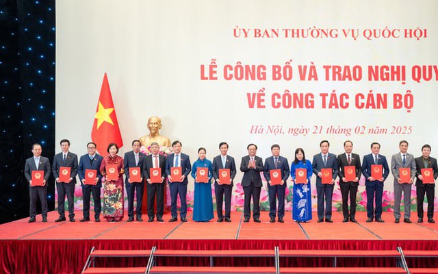 Công bố nhân sự Phó Chủ nhiệm các Ủy ban của Quốc hội