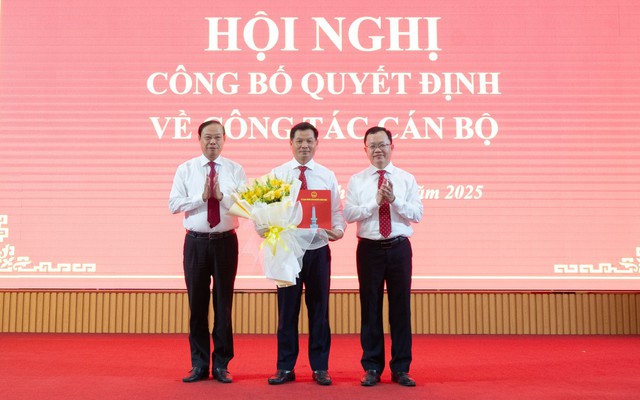 Bà Rịa - Vũng Tàu công bố quyết định nhân sự chủ chốt