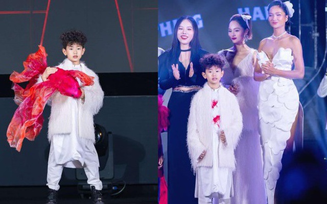 Nam vương nhí Thế giới 2024 trình diễn thời trang cùng Hoa hậu H’Hen Niê