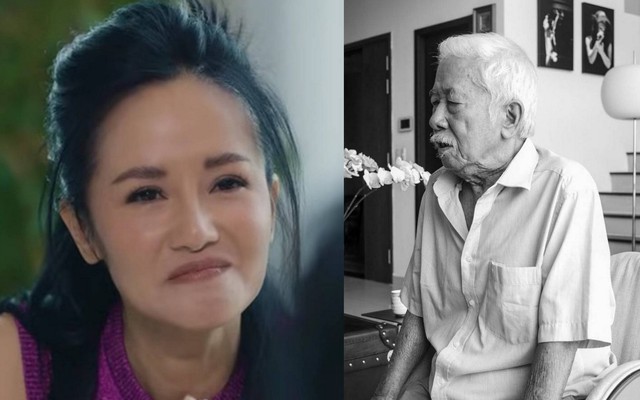 Mối quan hệ của diva Hồng Nhung và bố ruột sống một mình ở tuổi U90