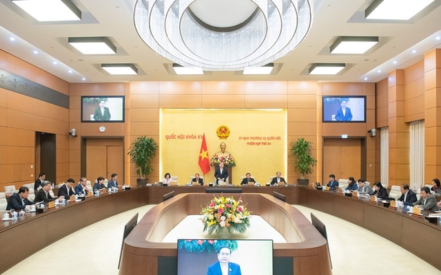 Hôm nay, Ủy ban Thường vụ Quốc hội thảo luận về cơ cấu tổ chức của Chính phủ