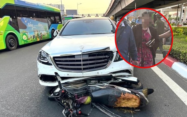 Nạn nhân vụ nữ tài xế lái Mercedes tông loạt xe máy dừng đèn đỏ: “Tôi và vợ bay lên cao rồi rơi xuống”