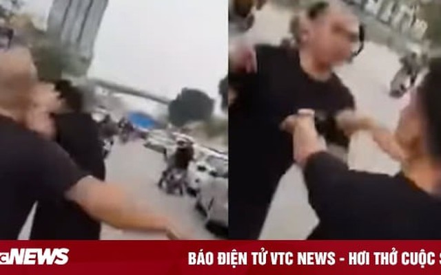 Công an thông tin vụ tài xế taxi xô xát trước cổng Bệnh viện Bạch Mai