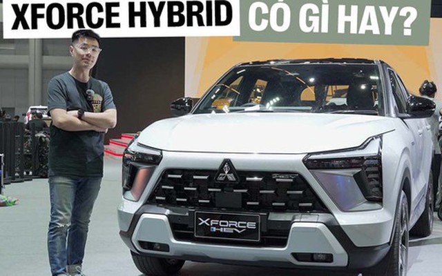 Sờ tận tay Mitsubishi Xforce HEV nhiều người Việt mong chờ: Máy hybrid 114 mã lực, ADAS ngay từ bản tiêu chuẩn, dễ làm khó Yaris Cross