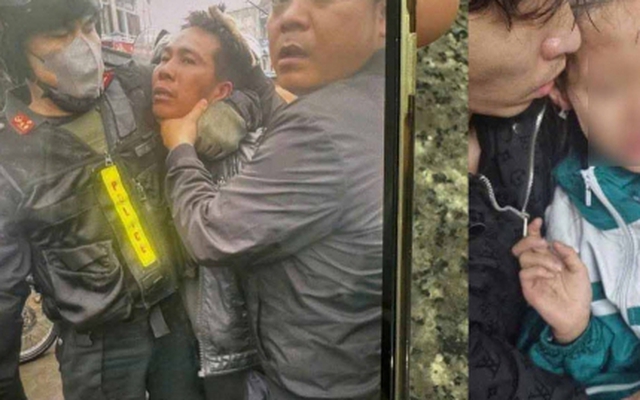 Thanh niên nghi ngáo đá dùng dao khống chế cháu bé ở Bắc Ninh