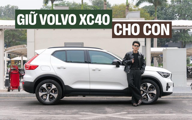 Thỏ (Da LAB): ‘Sẽ giữ Volvo XC40 tới lúc tặng lại cho con!’