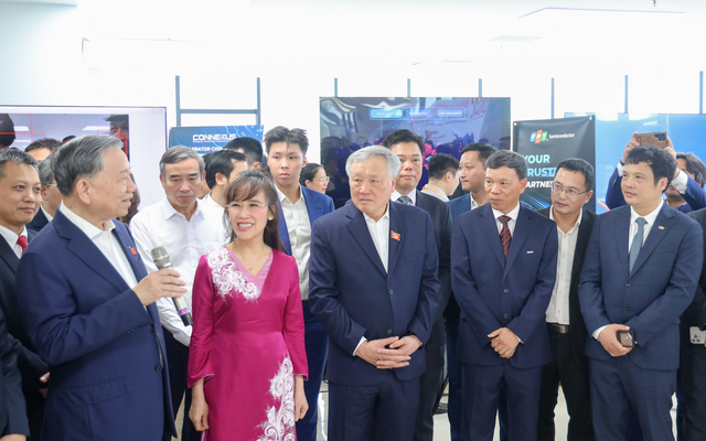 Tổng Bí Thư Tô Lâm thăm Công viên phần mềm số 2 ở Đà Nẵng