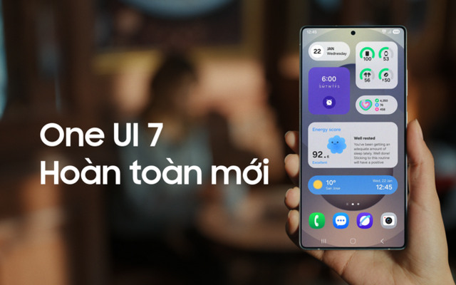 Samsung triển khai One UI 7 tại Việt Nam: Thao tác nhanh hơn, thông minh hơn