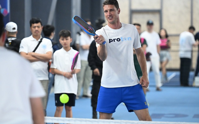 Ngôi sao pickleball số 1 thế giới choáng ngợp về pickleball tại Việt Nam