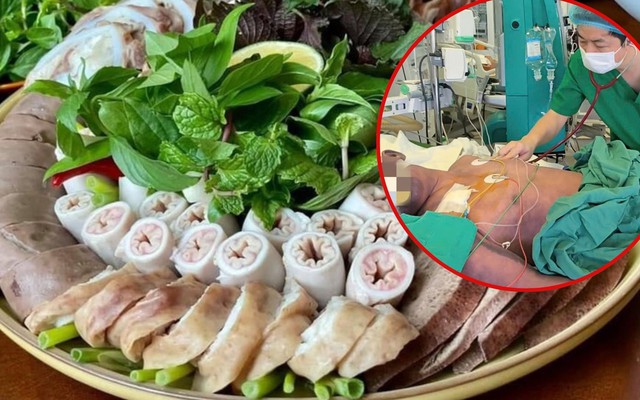 Người đàn ông Thái Bình nguy kịch sau khi ăn 1 món 'khoái khẩu' từ lợn