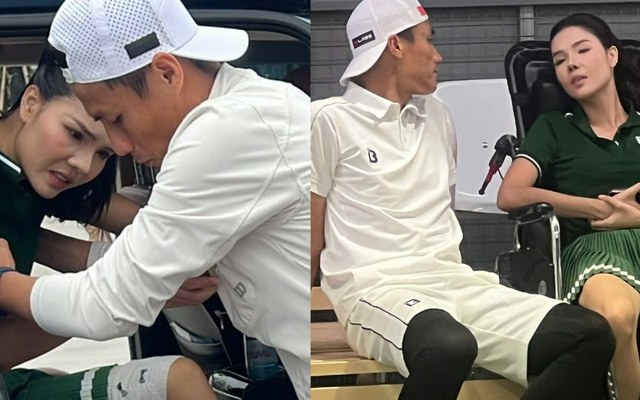 Sao nữ Vbiz lộ diện đau đớn hậu bị gãy xương đùi trên sân pickleball, sợ tái mặt khi làm 1 việc