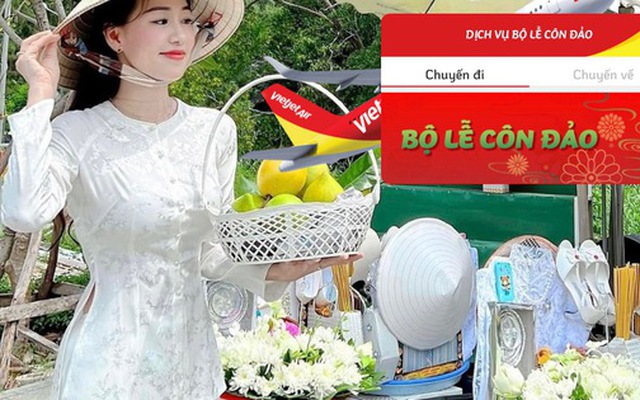 Mở đường bay tới Côn Đảo, Vietjet lần đầu tiên bán kèm cả sớ khấn, bộ lễ giá lên tới 6,4 triệu đồng