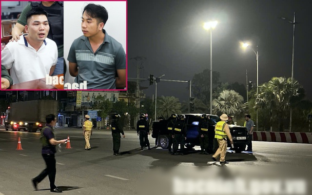 Vụ nhóm ma túy nổ súng bắn công an: Hơn 90 chiến sĩ CA Bắc Ninh chốt chặn quốc lộ bắt các đối tượng