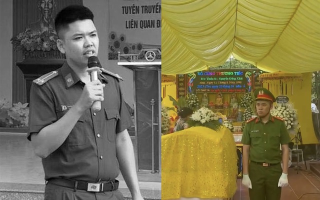 Thượng úy công an hy sinh khi truy bắt tội phạm ma túy: Ngoan ngoãn, học giỏi, là niềm tự hào của cả thôn