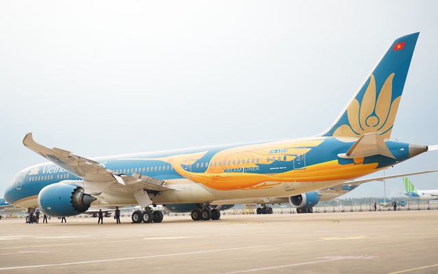 Nguyên nhân Vietnam Airlines sơn hình chim Lạc lên "Giấc mơ bay" Dreamliner