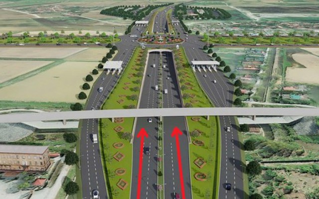 Hình ảnh nút giao 3 tầng kết nối cao tốc Pháp Vân - Ninh Bình với Vành đai 5