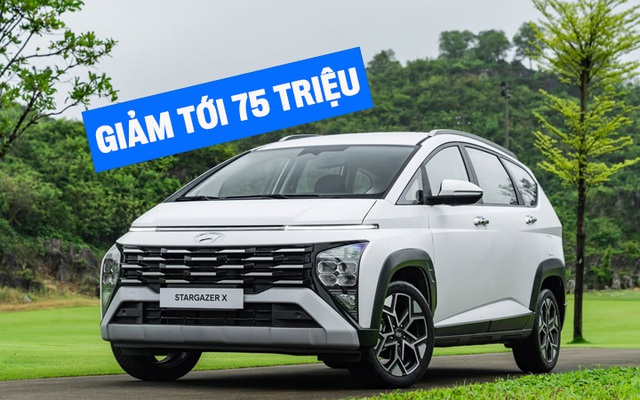 Hyundai chơi lớn trong tháng 4: Santa Fe giảm 115 triệu đồng, Tucson giảm 75 triệu đồng, nhiều xe tăng doanh số như Stargazer X, Custin cũng góp mặt