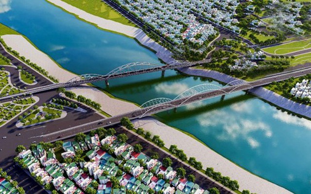 Tách cầu đường sắt và đường bộ mới vượt sông Đuống