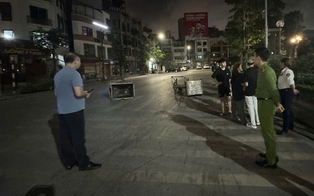 Truy tìm đối tượng tông công nhân môi trường tử vong