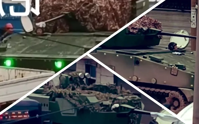 Nguyên mẫu xe chiến đấu đổ bộ đường không bí ẩn của Trung Quốc lộ diện