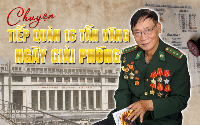 Chuyện tiếp quản 16 tấn vàng ngày giải phóng