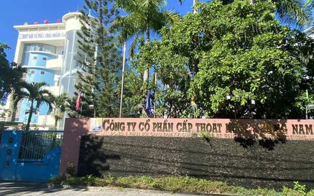 Nợ đầm đìa, Công ty cấp thoát nước Quảng Nam xin tăng giá, xin ngân sách cấp bù 11,8 tỉ