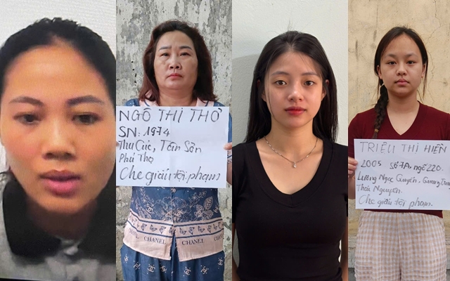 Vụ án ma tuý Bùi Đình Khánh: 5 'bóng hồng' bị bắt giữ đều liên quan đến hành vi Che giấu tội phạm