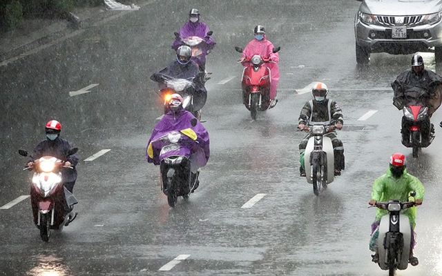 Miền Bắc sắp có mưa to