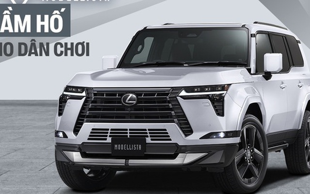 Chủ xe Lexus GX 550 chưa thấy xe đủ hầm hố có thể thích bản độ này: Bodykit mới, thêm cánh gió, mâm 22 inch khổng lồ