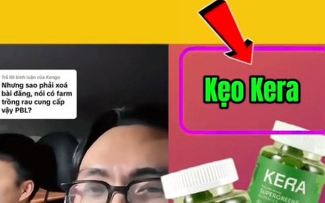 Vụ kẹo rau củ Kera: TikToker Phan Bảo Long bị cộng đồng mạng réo tên, đề nghị công an vào cuộc
