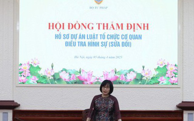 Đề nghị giữ nguyên mô hình cơ quan điều tra đặc thù