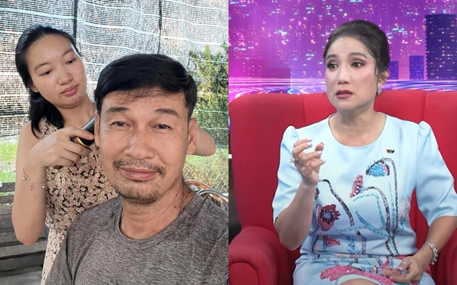 Nam diễn viên 52 tuổi lấy vợ trẻ cầu trời sinh con trai, bị MC Cát Tường nói thẳng