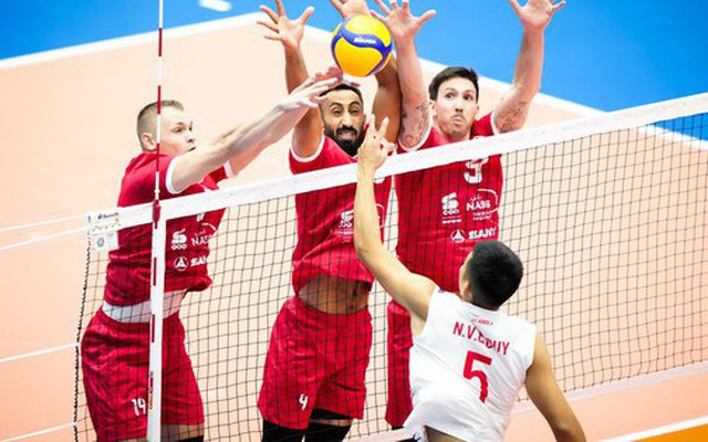 Tuyển bóng chuyền Việt Nam thất thủ trận ra quân Cúp châu Á