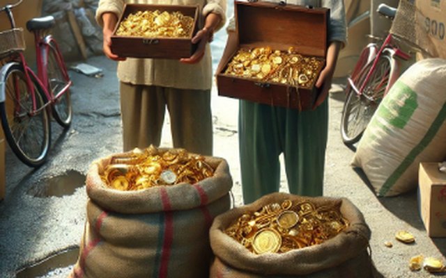 Vợ chồng thu ve chai bất ngờ nhặt được 6kg vàng, trị giá gần 3 tỷ đồng: Hành động sau đó mới bất ngờ