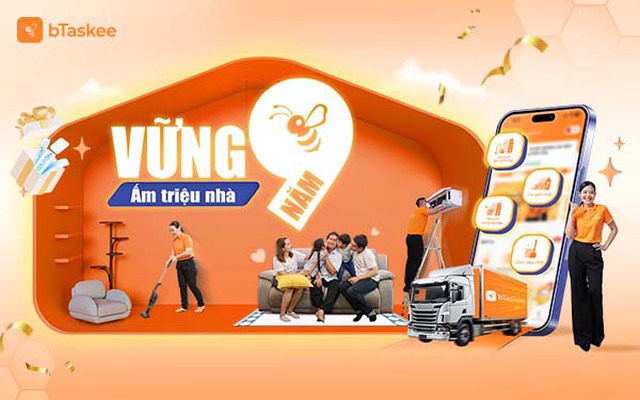 9 năm bTaskee cùng 9 giá trị đóng góp cho ngành dịch vụ gia đình Việt Nam