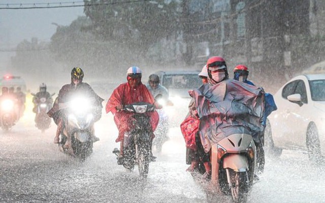 Nhiều nơi có mưa to liên tiếp trong 2 ngày tới