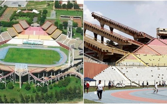 Du khách ùn ùn kéo đến sân vận động kỳ dị nhất thế giới