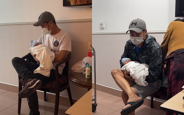 Nam diễn viên 52 tuổi vỡ òa đón con trai đầu lòng với vợ kém 26 tuổi