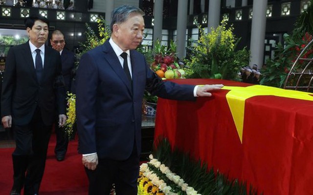 Tổng Bí thư Tô Lâm: Đồng chí Trần Đức Lương đã cống hiến trọn đời cho Tổ Quốc