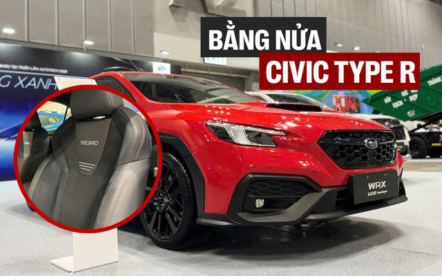 Subaru WRX 2025 đã về Việt Nam: Giá từ 1,699 tỷ đồng chỉ bằng hơn nửa Civic Type R, thêm nhiều đồ chơi cho dân mê tốc độ