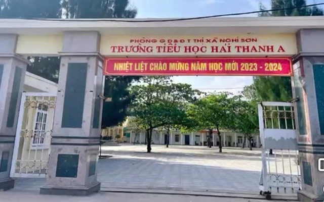 Xôn xao việc một trường học chi quỹ phụ huynh gần 200 triệu đồng ở Thanh Hóa