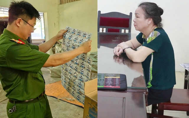 Đường dây buôn bán 480.000 sản phẩm dầu gội đầu, kem đánh răng giả của 'bà trùm' Phạm Thị Sáng