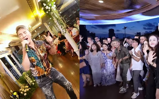 Đàm Vĩnh Hưng mở tiệc du thuyền ăn mừng ngày trở lại, một người từ Úc bay về