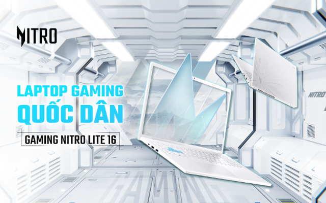Acer Nitro Lite 16 - Thế hệ laptop gaming tiếp theo, mỏng nhẹ chuẩn Esport 2025