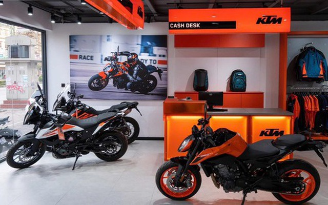 Showroom mô tô KTM ngừng hoạt động sau khi ồ ạt khuyến mãi