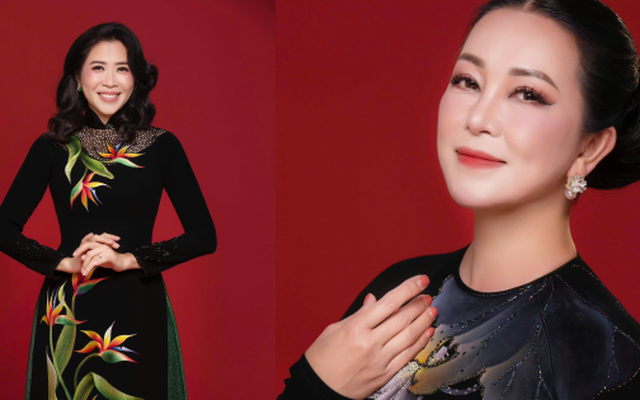 Cuộc sống viên mãn của 2 thành viên nhóm Phù Sa, tự tin khoe sắc U55 trong tà áo dài