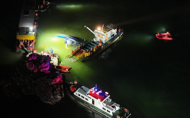 Lật thuyền hàng loạt ở Trung Quốc, hàng chục người thương vong