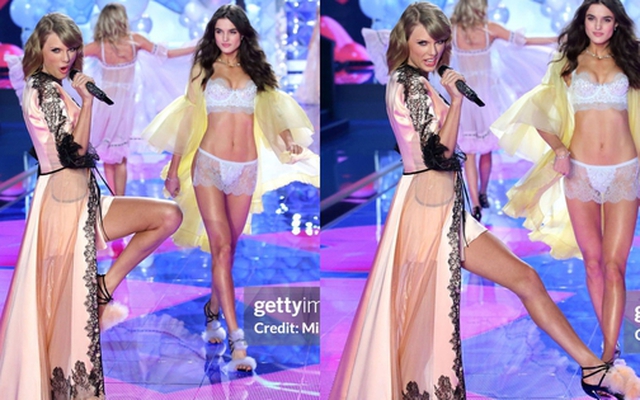 Hành động ngáng đường, khiến Taylor Swift bị tố xấu tính tại Victoria's Secret năm xưa