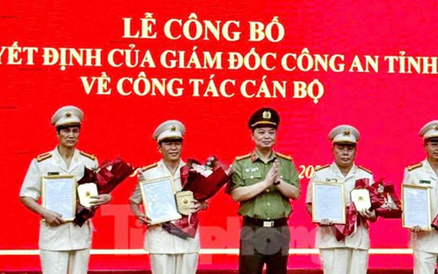 21 Trưởng, Phó phòng nghiệp vụ Công an tỉnh Lạng Sơn nghỉ hưu trước tuổi